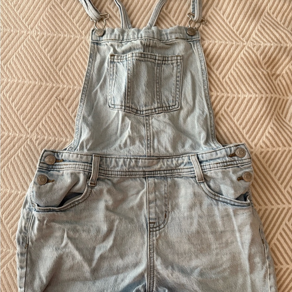 Girls Denim Overalls